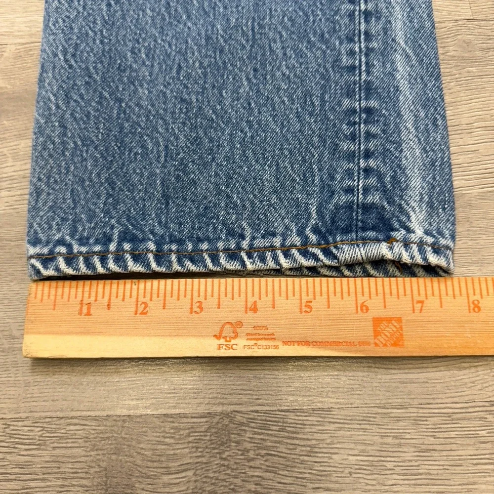 Vintage 1983 Levi's 501 Jeans Mens 35x32 Faded Blue USA Button Fly Denim